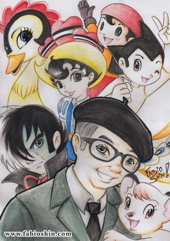 Tributo aos mestres do mangá