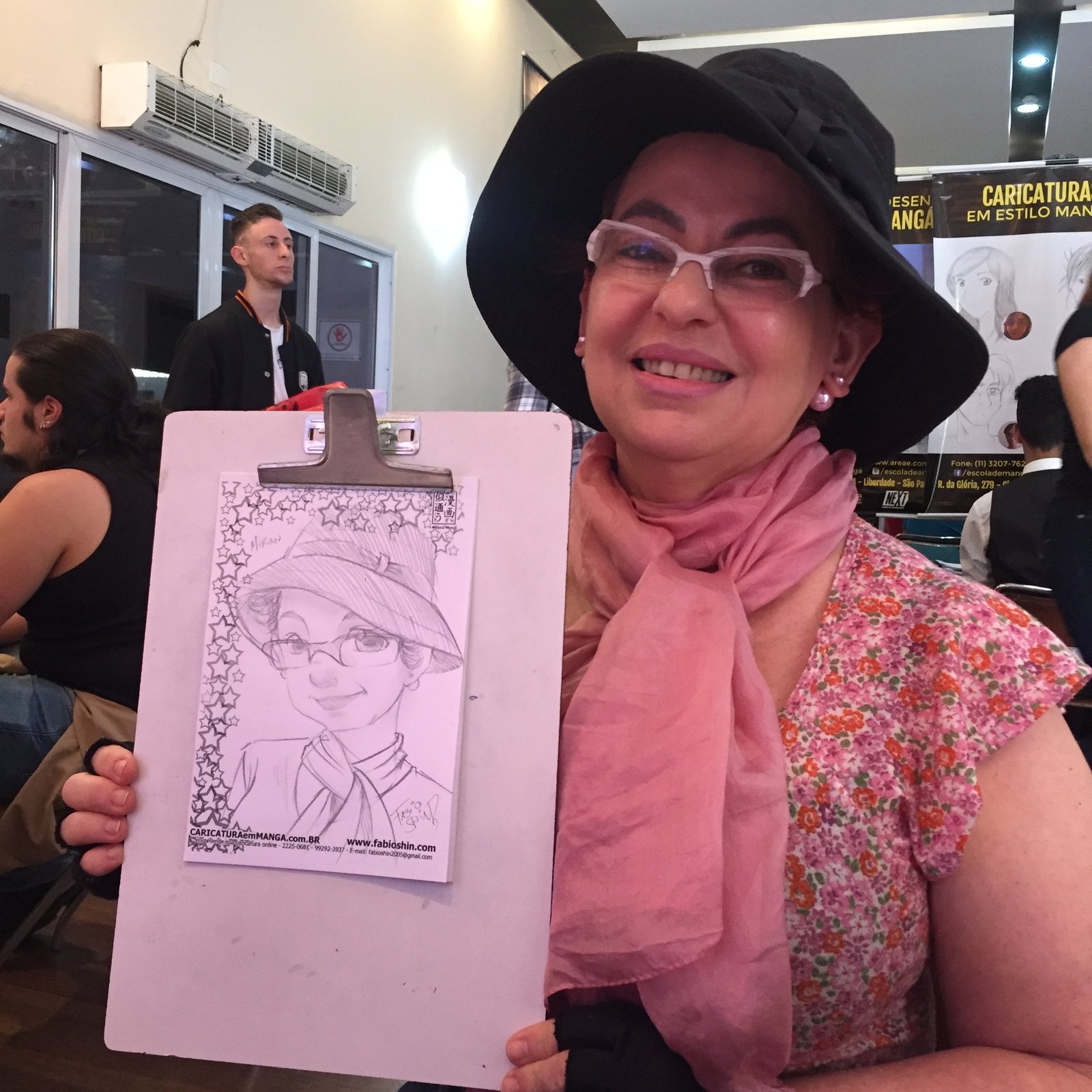 Exemplo de caricatura